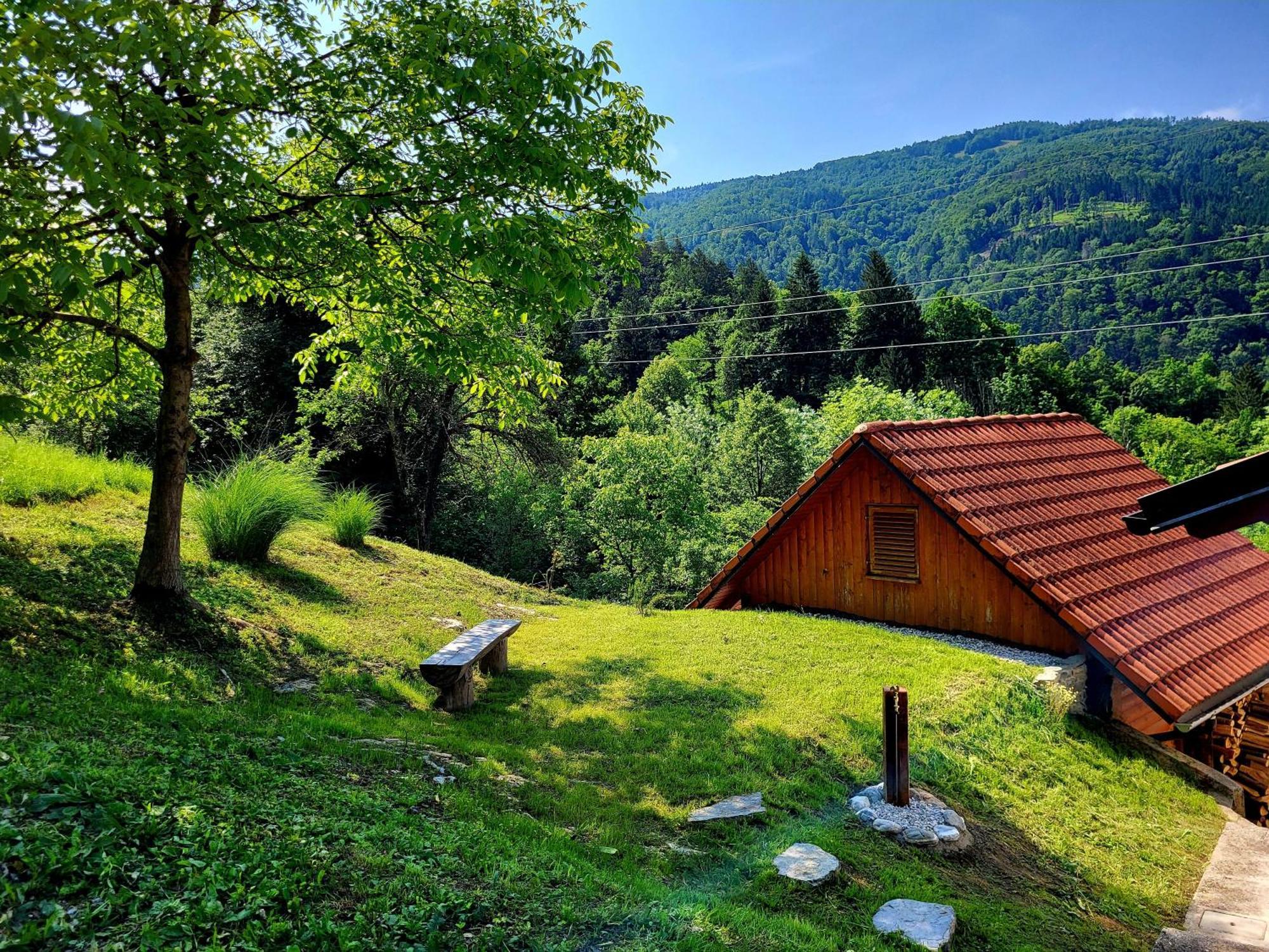 Villa Cukova Bajta à Most na Soči Extérieur photo