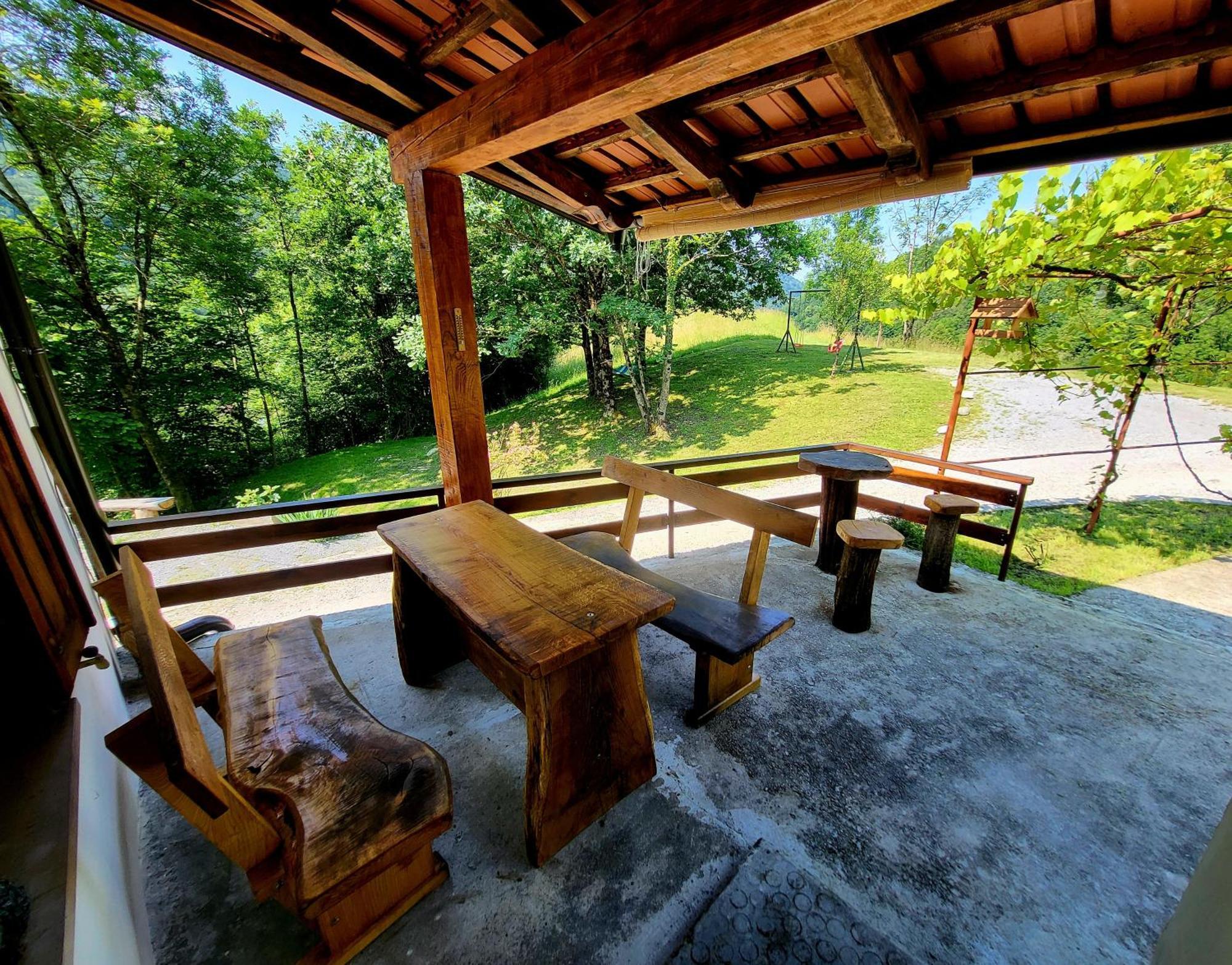 Villa Cukova Bajta à Most na Soči Extérieur photo