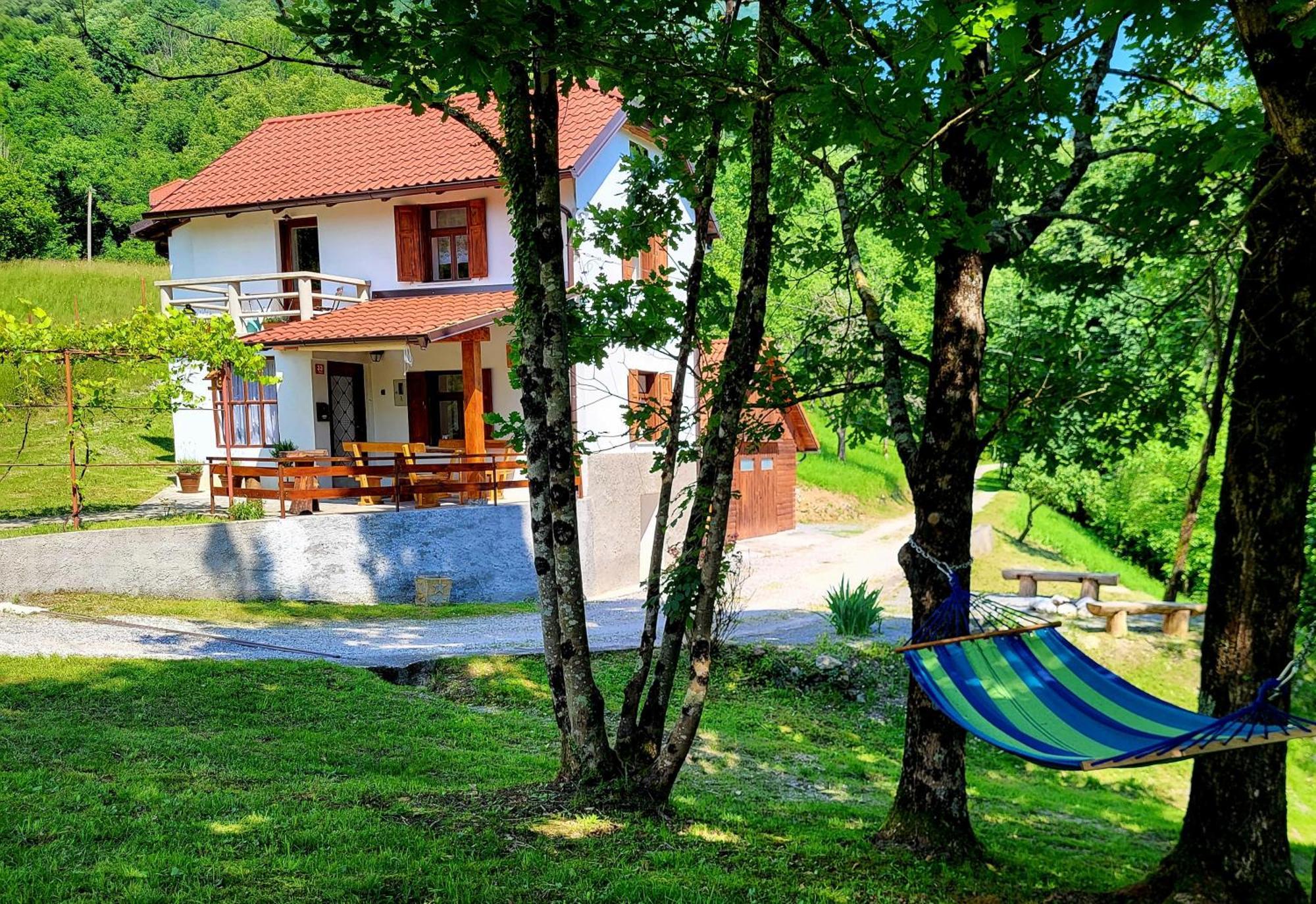 Villa Cukova Bajta à Most na Soči Extérieur photo