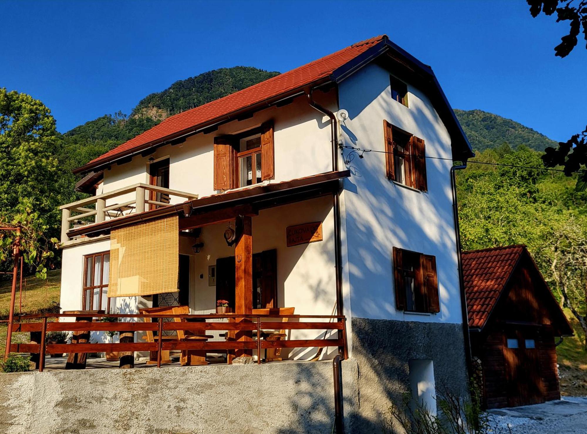 Villa Cukova Bajta à Most na Soči Extérieur photo