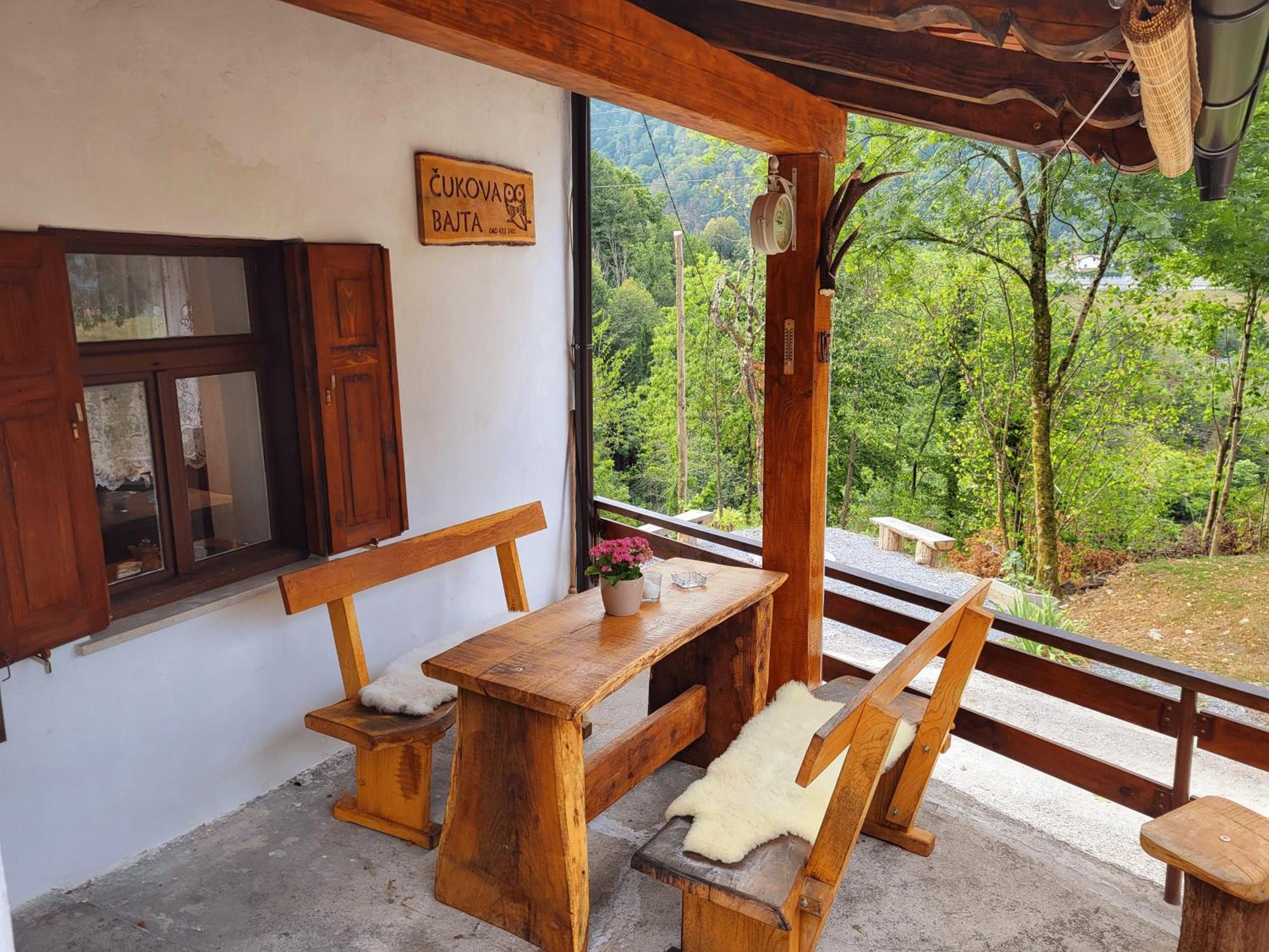Villa Cukova Bajta à Most na Soči Extérieur photo